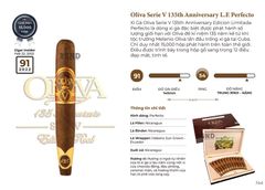 Xì Gà Oliva Serie V 135th Anniversary Edicion Limitada Perfecto