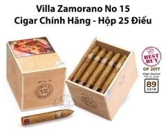 Xì Gà Villa Zamorano No 15 - Cigar Honduras Chính Hãng