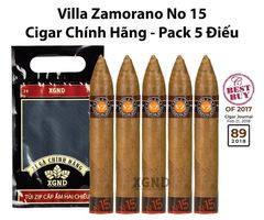 Xì Gà Villa Zamorano No 15 - Cigar Honduras Chính Hãng