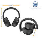  Tai nghe Bluetooth WiWU Elite Wi-TD-10: Chụp tai, âm thanh cực chất, pin siêu lâu, kiểu dáng hiện đại, chống ồn tốt 