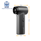  Quạt cầm tay WiWU Ultra Speed Fan 5-in-1 Wi-FS015: Quạt turbo siêu mạnh, thiết bị vệ sinh all-in-one cho công nghệ 