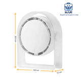  Quạt để bàn WiWU Snow Small Hurricane 2000mAh Wi-FS07: Quạt mini tích điện, điều chỉnh góc độ 