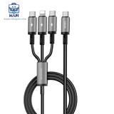  Cáp sạc WiWU Titanlink C to C + Lightning, 60W max 