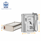  Sạc dự phòng WiWU Shield 10.000mAh 35W tích hợp cáp Type-C 