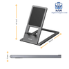  Giá đỡ kim loại xếp gọn Baseus BS-LVN012-GY cho điện thoại/tablet siêu mỏng 