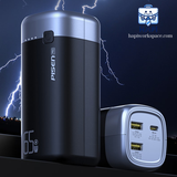  Sạc dự phòng Pisen Pro PD65 20.000mAh nhỏ gọn, sạc được Laptop 