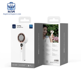  Quạt cầm tay mini WiWU Cooling High Speed Fan Wi-FS016: Thiết kế sang trọng, có sò lạnh, tốc độ gió cao 
