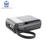  Sạc dự phòng WiWU Galaxy 10.000/20.000mAh, 35W, cáp Type-C/Lightning, màn hình 