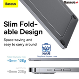 Giá đỡ kim loại xếp gọn Baseus BS-LVN012-GY cho điện thoại/tablet siêu mỏng 