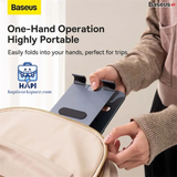  Giá đỡ tablet Baseus BS-LVN051-TB-GY chất liệu kim loại, có thể xoay 360 độ, điều chỉnh linh hoạt 