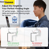  Đế tản nhiệt kim loại Baseus BS-LVN023-2P-GY nhỏ gọn nhất, chất liệu cao cấp 