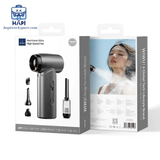  Quạt cầm tay WiWU Ultra Speed Fan 5-in-1 Wi-FS015: Quạt turbo siêu mạnh, thiết bị vệ sinh all-in-one cho công nghệ 