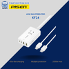  Ổ cắm đa năng Pisen Pro PS-KF24: Công suất 2500W, tích hợp sạc nhanh GaN 65W cho laptop, điện thoại 
