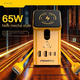  Trạm sạc Pisen Pro Mecha 2500W PS-KF25: Tích hợp MagSafe, GaN 65W, sạc nhanh nhiều thiết bị 