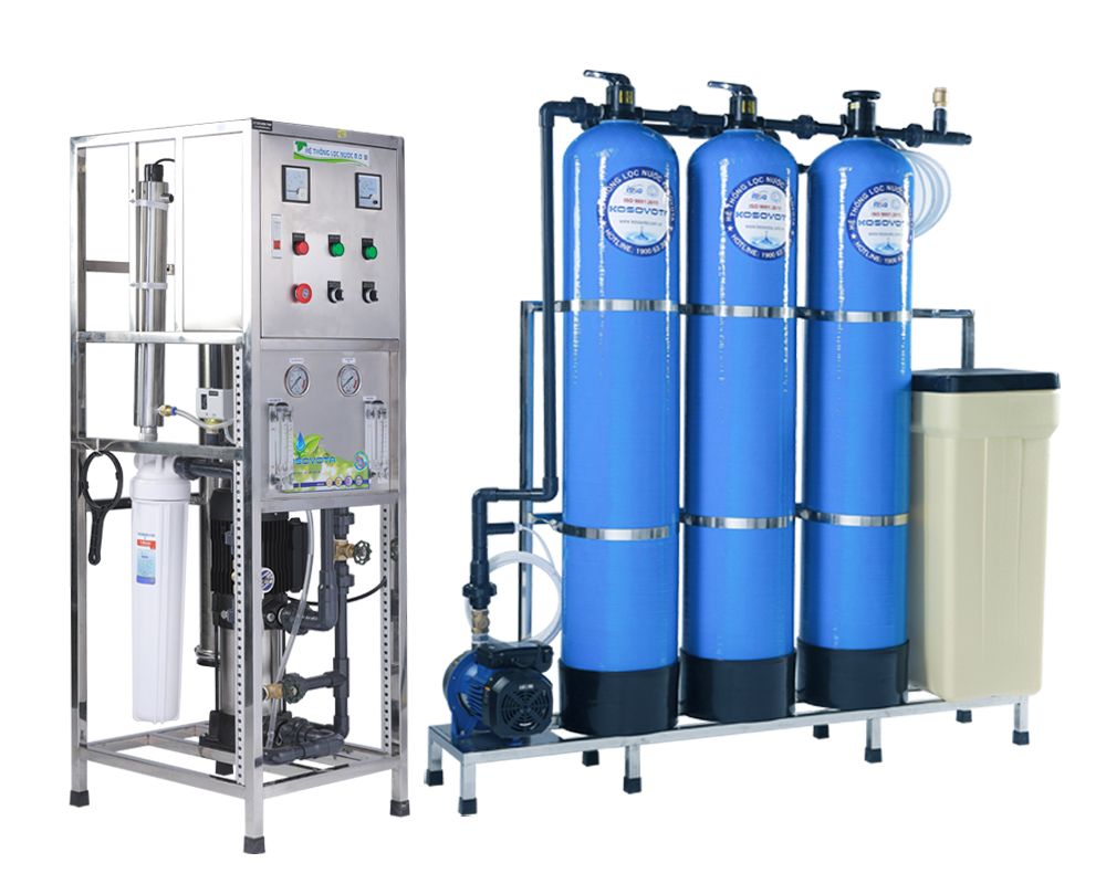 Hệ thống lọc nước tinh khiết KOSOVOTA 250L/h HT250/VT (PPR Hoặc UPVC)