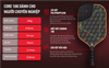 Vợt Pickleball CORE 18K dành cho Người chuyên nghiệp