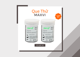  Que thử đường huyết Maxvi (hộp 2 lọ x 25 que) 