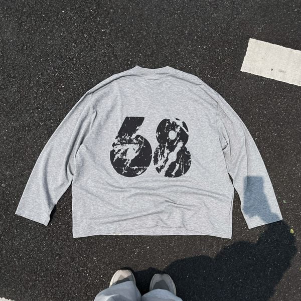  LONGSLEEVE HEATHER T-SHIRT 