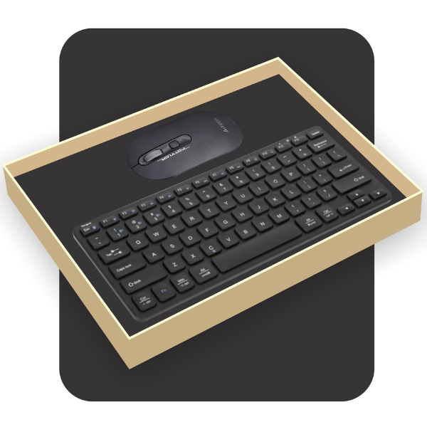  Bộ Bàn Phím + Chuột Không Dây 2 