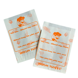  Túi Giấy Gà Rán - Trắng Nâu - Nhiều Mẫu 