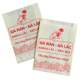  Túi Giấy Gà Rán - Trắng Nâu - Nhiều Mẫu | Khôi Thịnh 