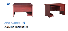 BÀN NHÂN VIÊN SƠN PU OD1200E