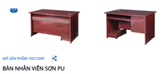 BÀN NHÂN VIÊN SƠN PU OD1200F