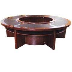 Bàn họp VIP mặt tròn CT2600