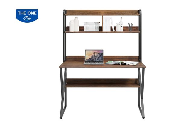 Bàn học/ bàn làm việc/ bàn máy tính có kệ sách BHS405