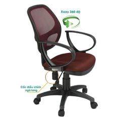 Ghế Xoay Văn Phòng Lưới GX05 (Nhiều màu)