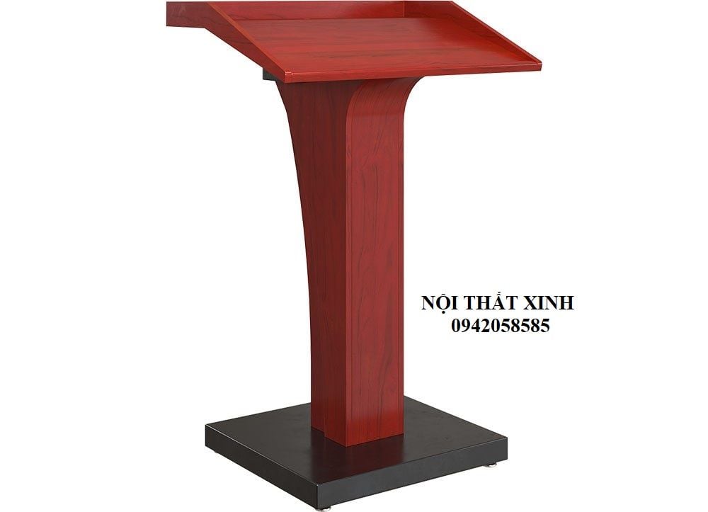 Bục phát biểu gỗ công nghiệp sơn PU LT02