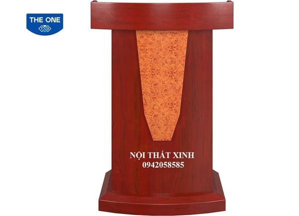 Bục phát biểu gỗ công nghiệp sơn PU LT03
