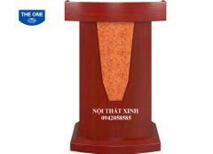 Bục phát biểu gỗ công nghiệp sơn PU LT03