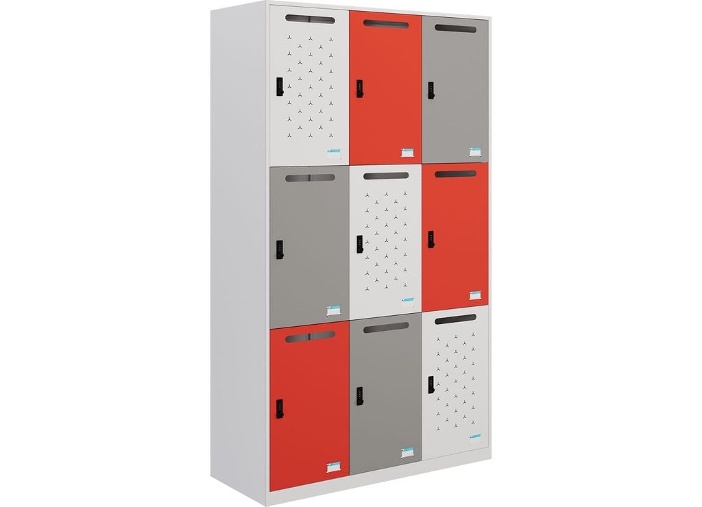 Tủ Locker Khóa Số Đựng Đồ 6 Khoang TU983-3KS