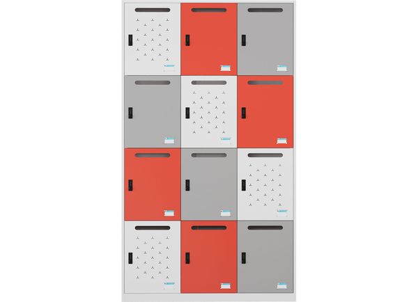 Tủ Locker Khóa Số Đựng Đồ 12 Khoang TU984-3KS