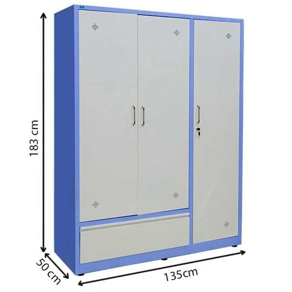 Tủ quần áo bằng thép TU17B2C3