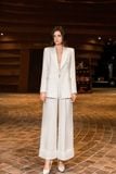  Suits: Set đồ áo Blazer trắng + quần suông chuyên nghiệp, thanh lịch 