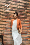  K191 Áo blazer Linen tay lỡ 1 khuy thanh lịch nhiều màu sắc 