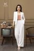 K121 - Blazer linen lụa tay lỡ, 1 khuy