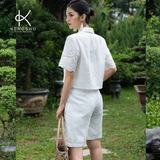  K301 - Quần Sooc Linen 