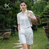  K301 - Quần Sooc Linen 