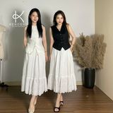  Áo ghi lê ( gile) Nữ Linen Tự Nhiên - Thoáng Mát, Phong Cách, Cao cấp | K497 