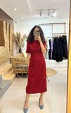  K457 Đầm Suông Đũi Bố Cao Cấp – Thanh Lịch, Tinh Tế & Tôn Dáng | Kenosho 