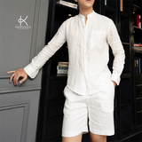  K153 - Quần LINEN sooc nam 