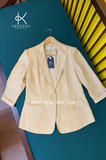  K191 Áo blazer Linen tay lỡ 1 khuy thanh lịch nhiều màu sắc 