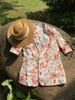 Áo blazer dáng dài tay lỡ, họa tiết cherry ( K173)