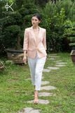  K191 Áo blazer Linen tay lỡ 1 khuy thanh lịch nhiều màu sắc 