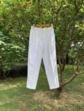  K165 - Quần LINEN dáng Baggy, xếp ly trước 