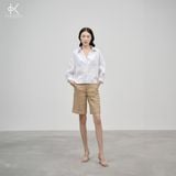  SALE K418 Sơ mi cánh dơi, cổ đức, dáng ngắn 
