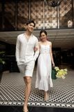  K155 - Áo sơ mi nam cổ đức, tay dài 